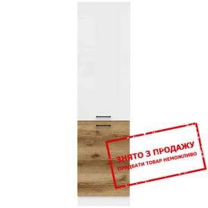 Тумба Junona Line D2D/50/195 L білий глянець/дуб д...